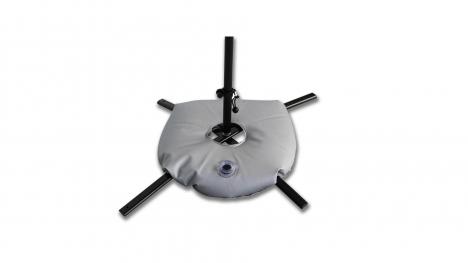 Kruisvoet met waterzak Kruisvoet met waterzak