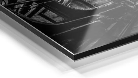 Foto op metaalplaat fabriekshal Foto op metaalplaat fabriekshal