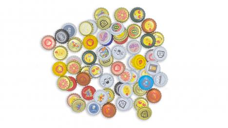 Kroonkurken bedrukt Kroonkurken bedrukt