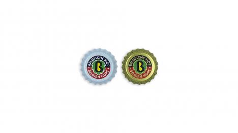 Kroonkurken bedrukt Belgian Hop Kroonkurken bedrukt Belgian Hop