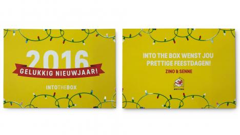 Postkaart Into The Box Postkaart Into The Box